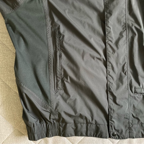 DryJoys by FootJoy Rain Wind Golf Jacket Mens XL Black Removable Long Sleeves - Picture 5 of 15